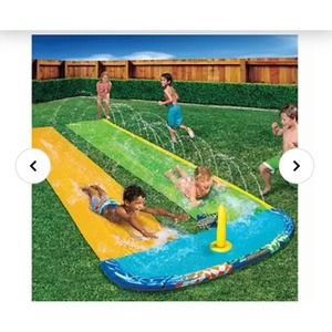 Capture The Flag Racing Water Slide